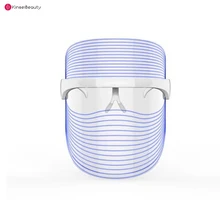 Фотон светодиодный маски для лица для очищения лица уход машина против акне от угрей отбеливание устройство для устранений морщин