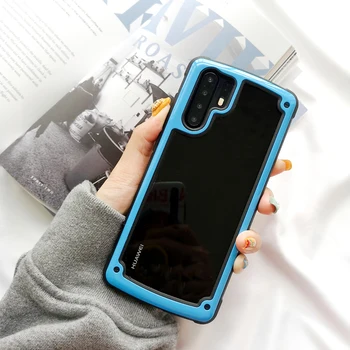 

TPU+PC Military Grade Anti Shock Proof High Protective Bumper Case Cover Coque Shell Funda for Huawei P30 Mate 30 P30 Pro