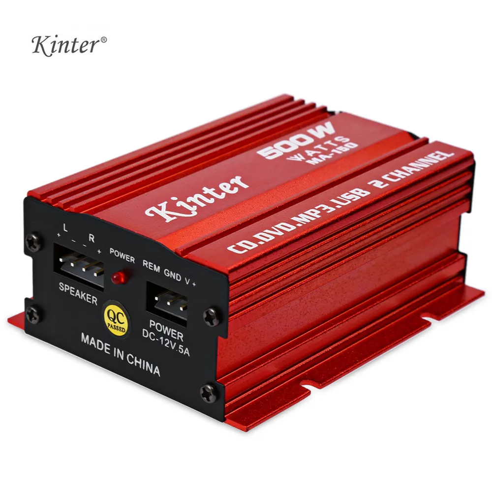 Kinter MA 150 Mini Hi Fi Stereo Digital Power Amplifier 20W x 2 5V 2