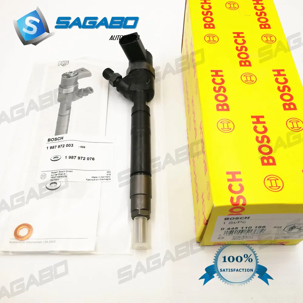 

genuine and brand new Common rail injector 0445110189 0445110190 for 5080300AA 6110701687 A6110701687