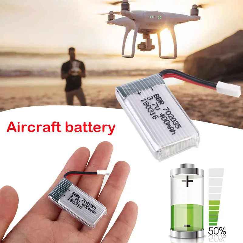 UAV Battery Ky101 400mAh Rechargeable Accessories Helicopter High Performance Premium