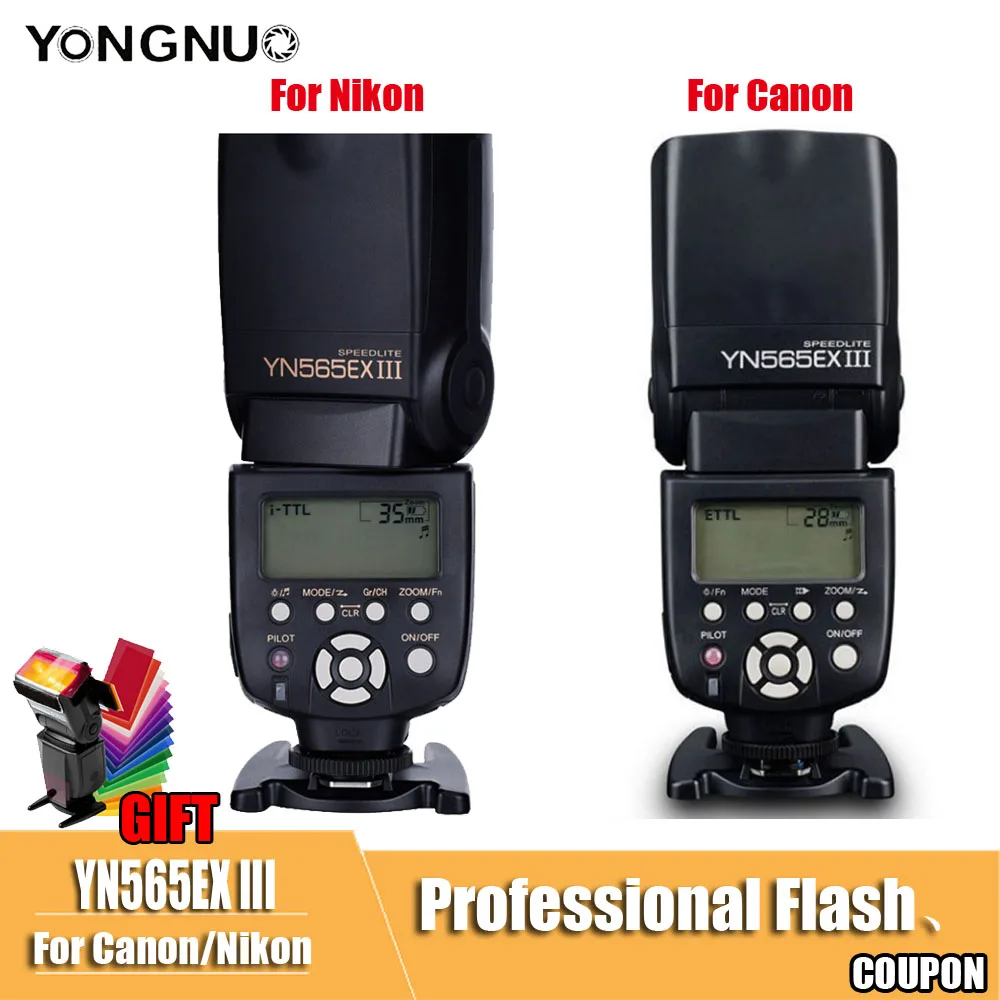 Buy Yongnuo YN565EX III YN565EX Wireless TTL Flash Speedlight for Canon 6D 60d