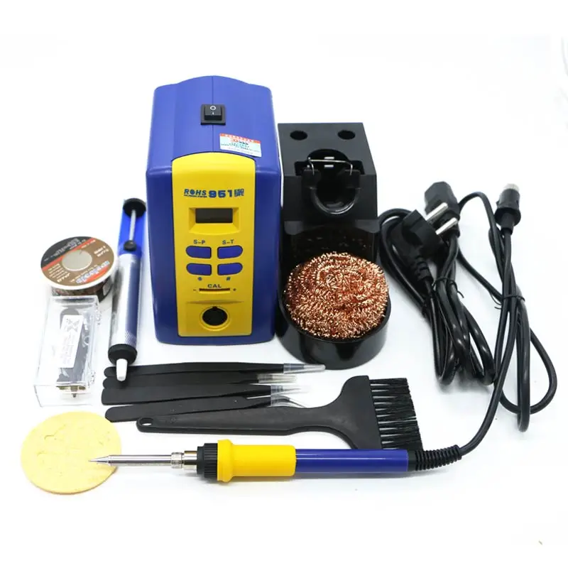 

EU/US 110V/220V fx-951 Digital Thermostatic Soldering Station/Solder Electric Soldering Iron with repair tools