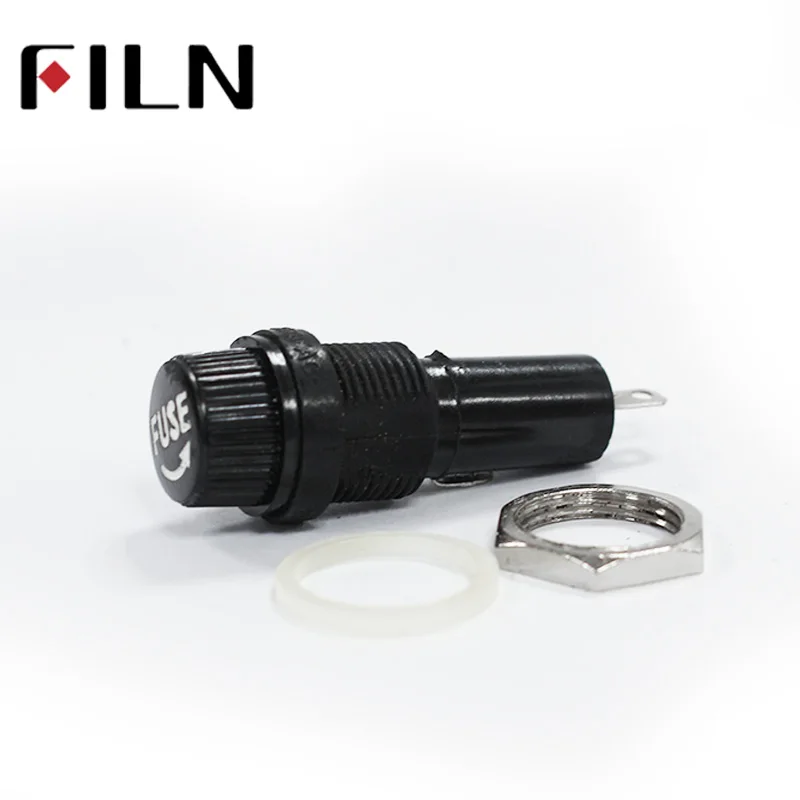 Round Screw Type 630mm Glass Fuse Holder (3)