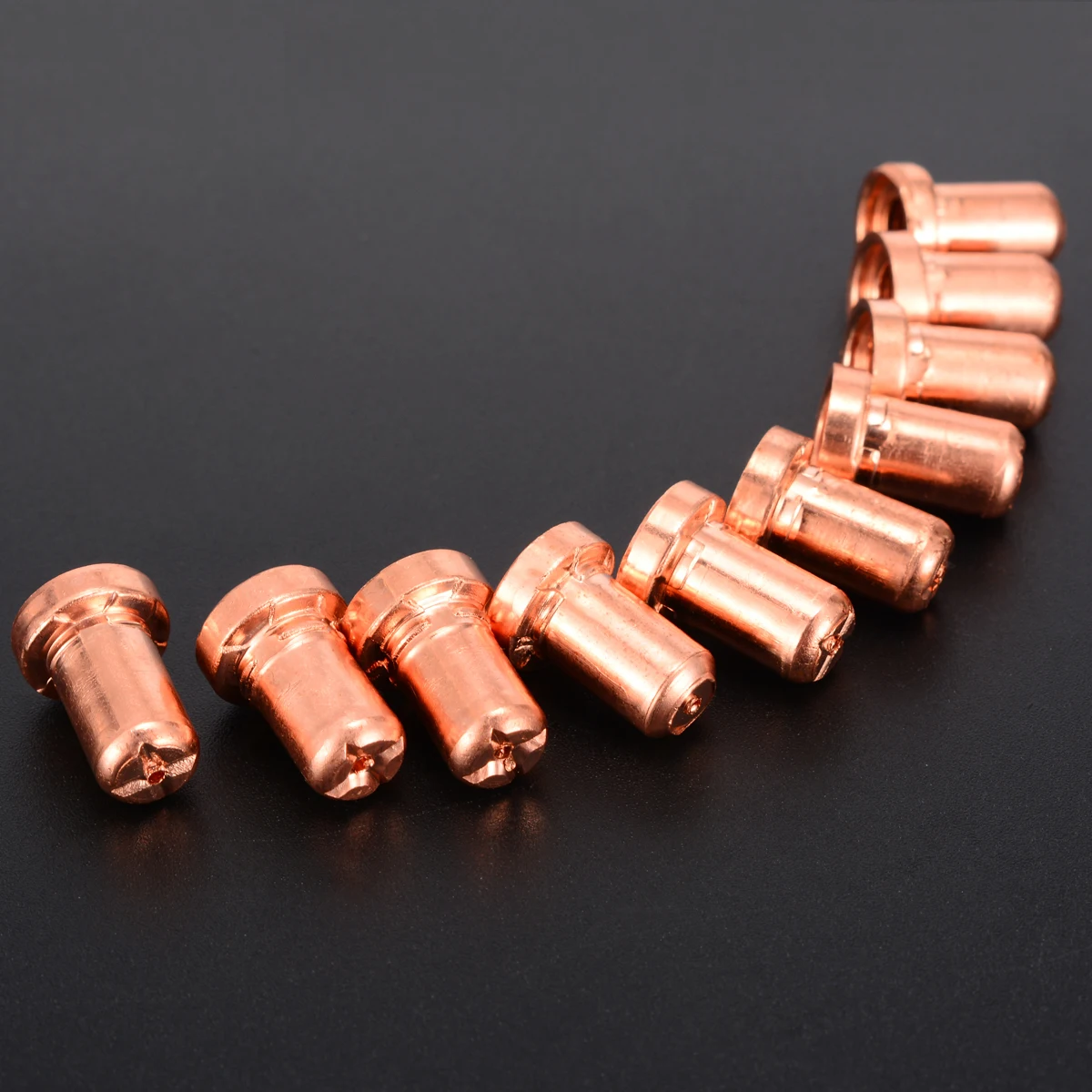 30pcs Thermal Plasma Cutting Consumables Spare Parts Kit Mayitr Plasma Cutter Electrodes Tip For BPS40 CUT30/40/50 CT416/520