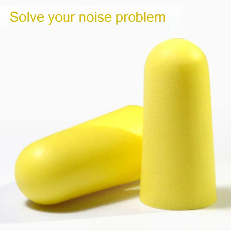 Ear Plugs Sponge Ear Protection Earplugs For Sleeping Foam Plug Anti-Noise Ear Protectors Noise Reduction Hearing Protection 005