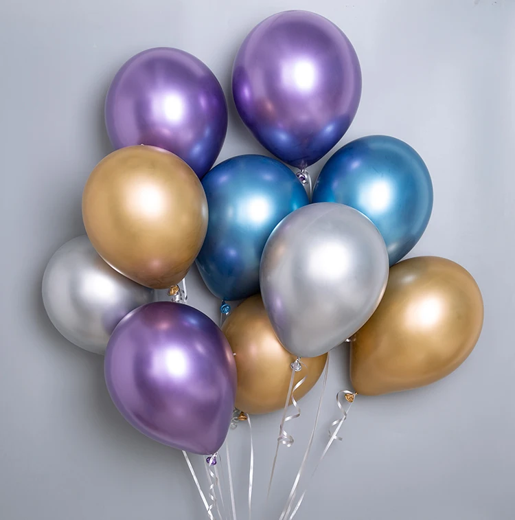 metallic chorme balloon (60)