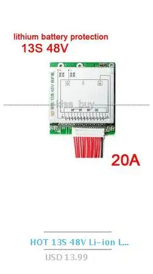 DYKB 2S~ 24S 2A eBike Bluetooth литиевая батарея активный баланс BMS Li-Ion Lipo Lifepo4 балансировочная Защитная плата 4S 7S 10S 16S