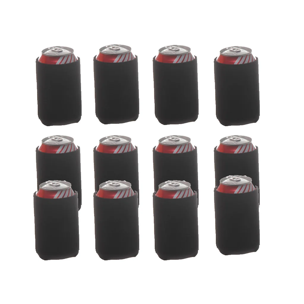 30pcs Stubby Holder Beer Tin Can Cooler Chilling Sleeve Wedding Favour Decor