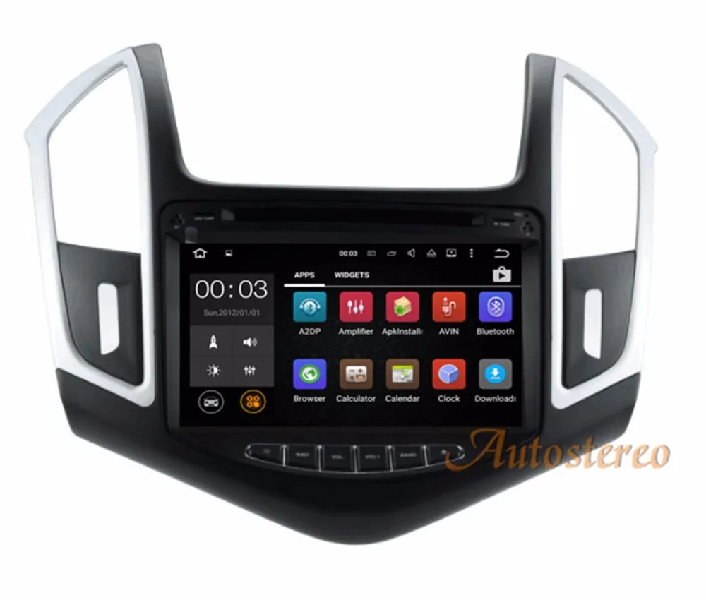 Best New Android 8.0 7.1 Car GPS Navigation car DVD Player for Chevrolet Chevy CRUZE 2012-2015 Stereo Automedia Headunit Multimedia 4