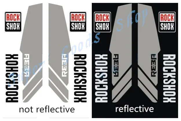 

NEW hot reflective road mtb mountain bike frame stickers for Reba fixed gear bicycle fork sticker,bicycle accessories