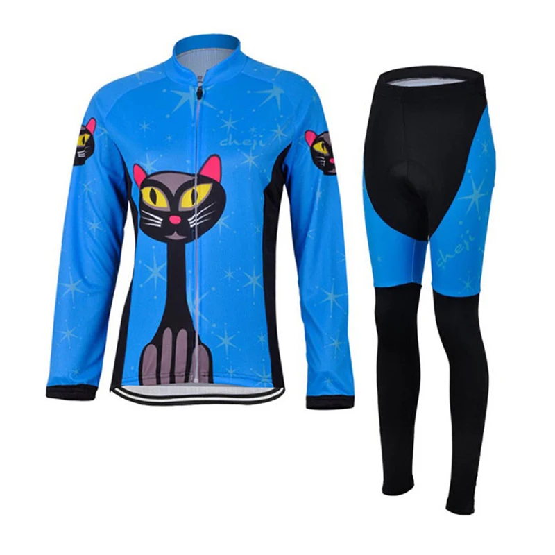 2018 Winter Thermal Fleece Cycling Jersey Set Maillot Ropa Ciclismo MTB Long Sleeve Keep Warm Bike Wear Bicycle Clothing | Спорт и