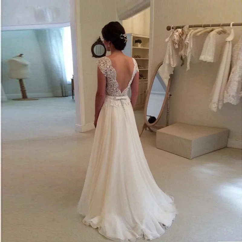 New-Arrival-Sexy-Lace-Backless-Wedding-Dress-Vintage-Vestidos-De-Noiva-A-Line-Lace-Sleeveless-Bridal (2)