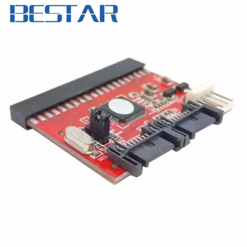 Адаптер IDE 100 133 DVD CD для двух серийных SATA 7pin адаптер конвертер жесткого диска sata с