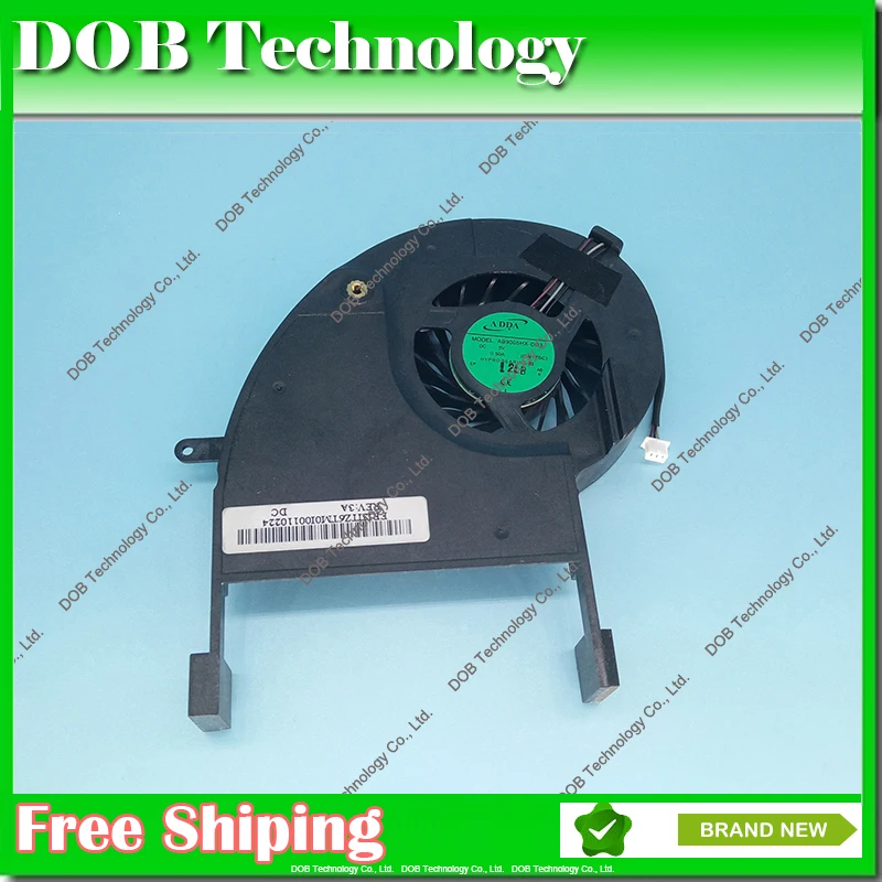 

For Toshiba Qosmio X500 X505 X500-11D X500-12Z X500-14H X500-15M X500-11C series AB9005HX-DD3 New Laptop CPU Cooling Fan