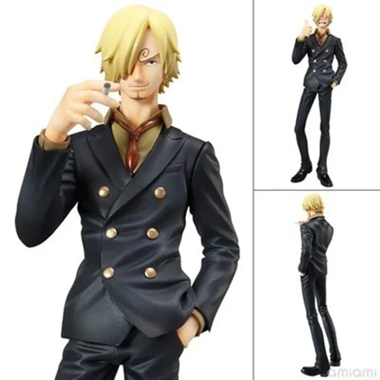 

Cool 9" One Piece P.O.P POP Black Leg - Sanji 23cm Boxed PVC Action Figure Colletiion Model Toy Gift S133