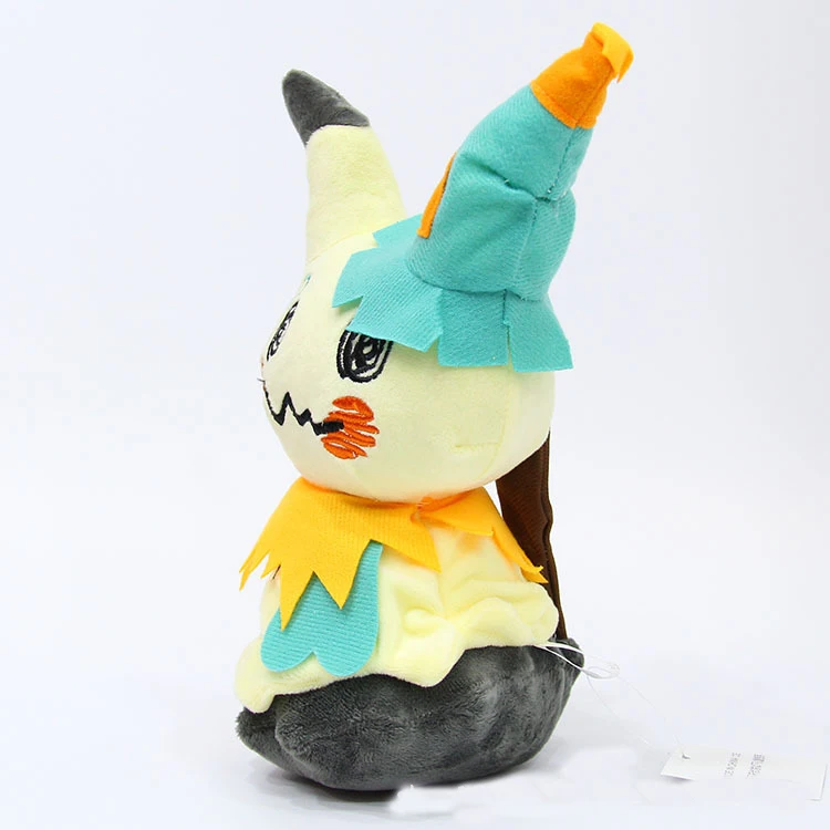 Аниме мультфильм Пикачу Хэллоуин Mimikyu плюшевые игрушки мягкие куклы подарок 27 см