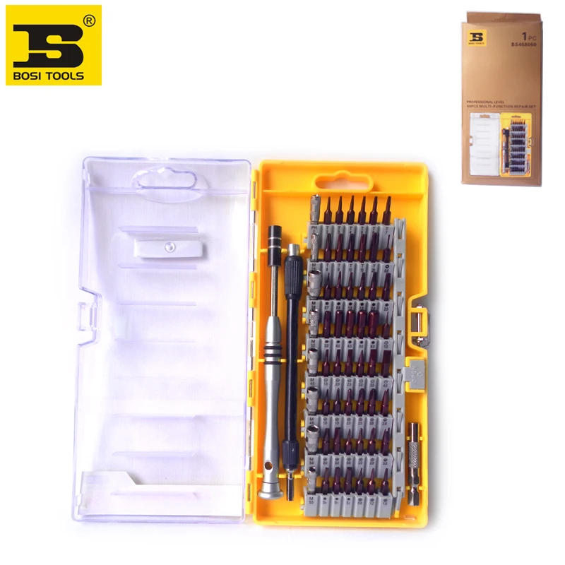 

BOSI Quality New 60PC/PDA/Mobile Phone Repair Screwdrivers Kit