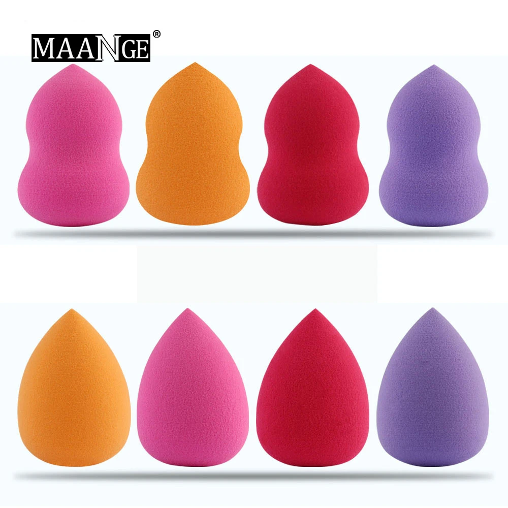

New 1-6Pcs Cosmetics Makeup Sponge Foundation Puff Bigger in Water Face Powder Contour Make Up Sponge Tool Kits Wholesale