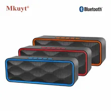 MKUYT SC211 Wireless Portable Bluetooth FM Speakers Outdoors Hands Free Speaker TF Card USB Stereo Music Sound Box