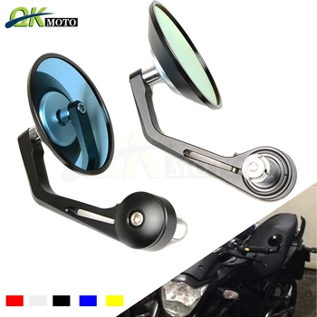 

Motocycle Handlebar CNC Rearview Mirrors Moto End Motor Side Mirrors Motorbike Accessories for kawasaki versys 650 cb500x sv650