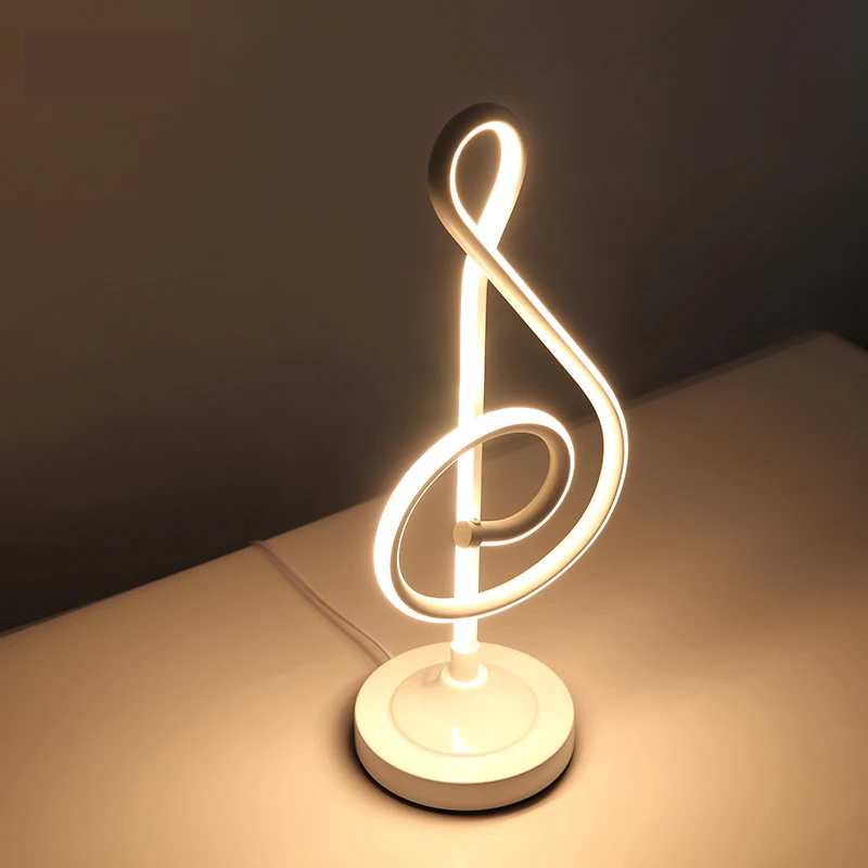

VEIHAO Modern LED eye protection table lamp warm white light office bedside table study simple bedroom table lamp creative gift
