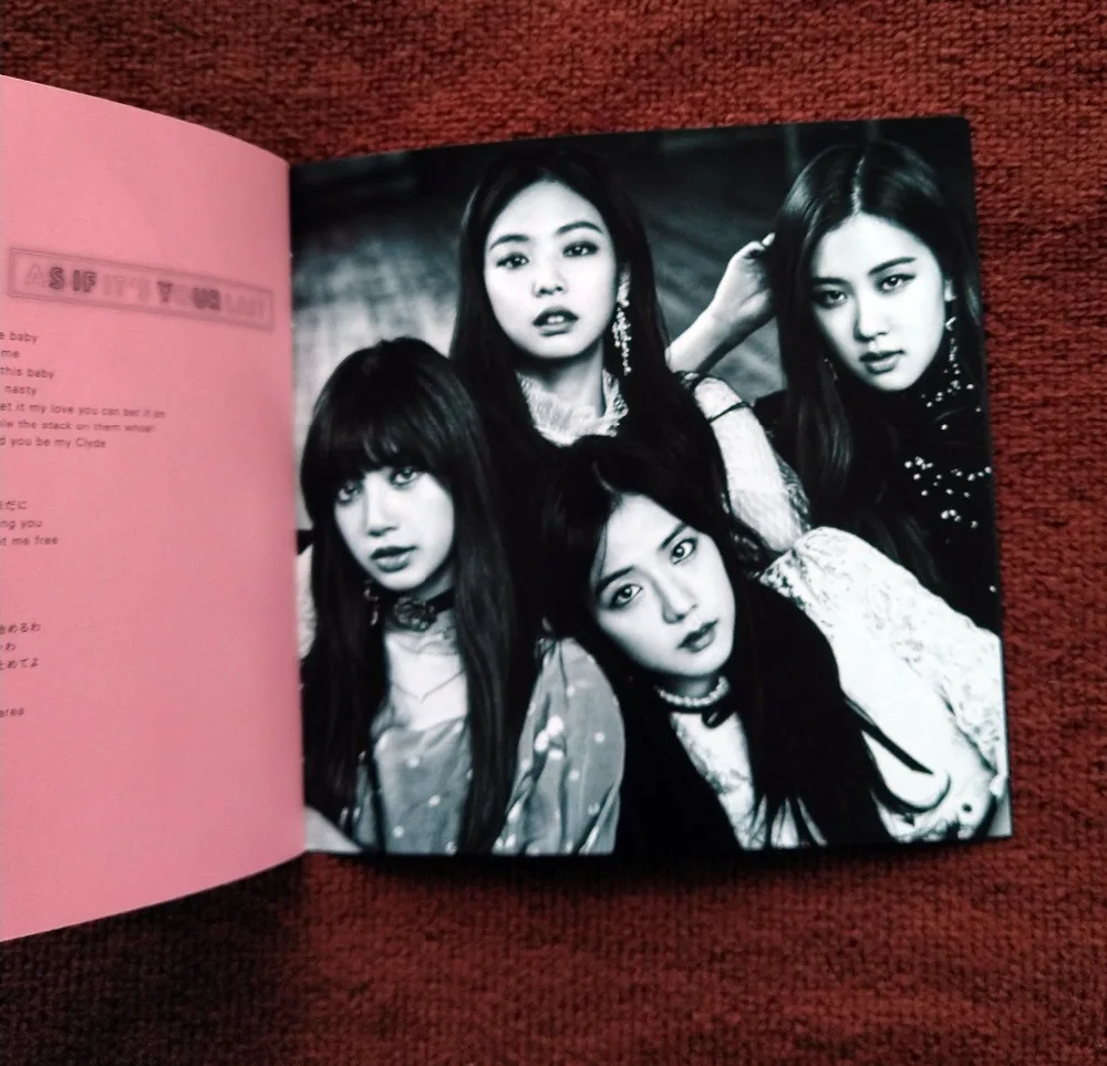 Подписанный BLACKPINK autographed альбом RE: BLACKPINK японская версия 102018