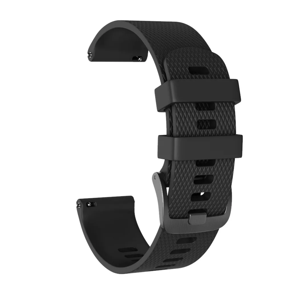 Small Silicone Replacement Sport Wirst Band Watch Strap For Garmin Vivoactive 3 - Цвет: B