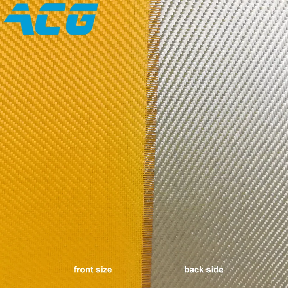 yellow glass fiber fabric