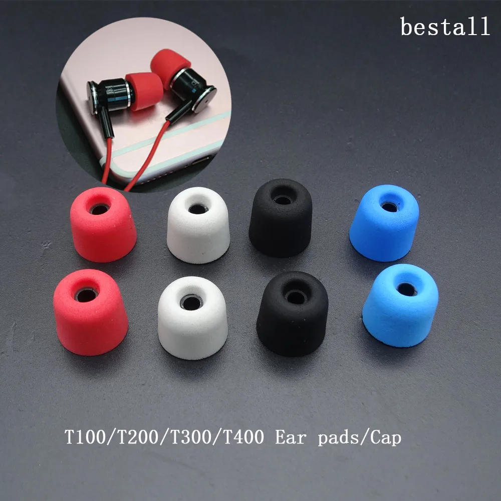 4pairs(8pcs)Noise Isolating Memory Foam Ear Tips Ear Foam Eartips For