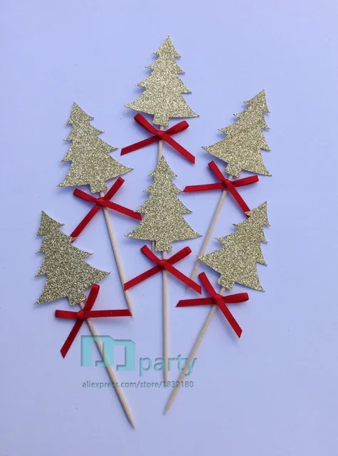 Handmade Chrismas Happy New Year Party Decorations Glisten Christmas Tree Cupcake Toppersxmas Decoration Handmade Chrismas Happy New Year Party Decorations Glisten Christmas Tree Cupcake Toppersxmas Decoration