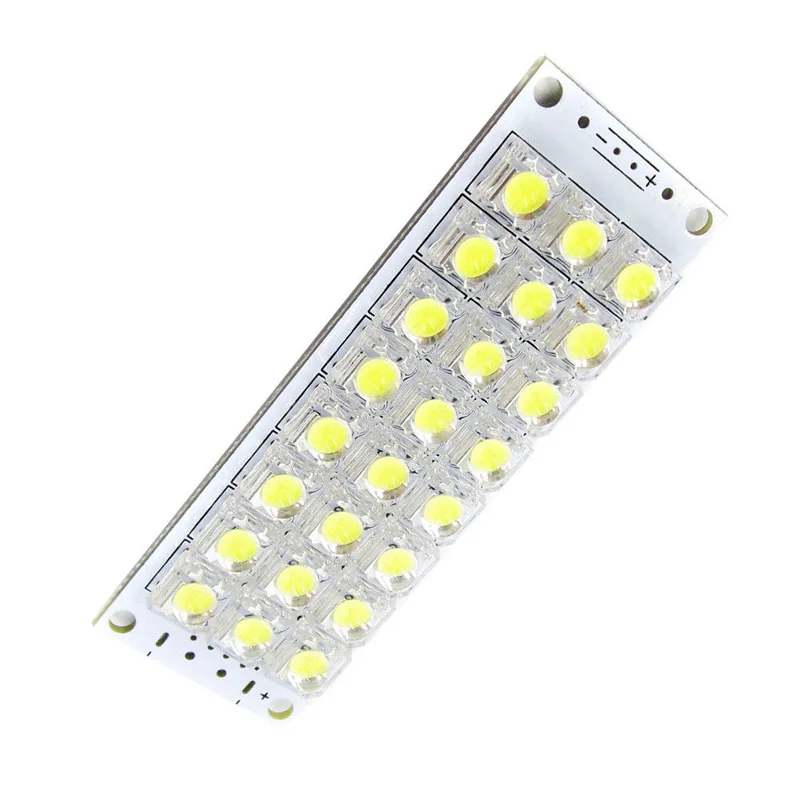 5V White LED Panel Board 24 Piranha LED 3