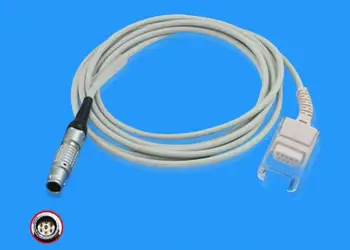 

M8 INVIVO (masimo module) Spo2 sensor Extension Cable 7pin>DB9F adapter cable 2.4 Meter with 1year warranty