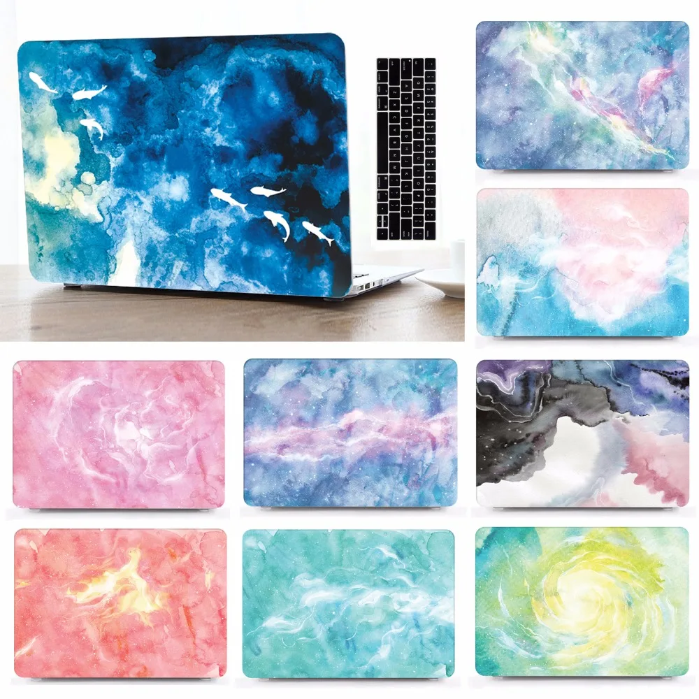 

Laptop Case Notebook Tablet Shell Keyboard Cover Bag Pad Sleeve For 11 12 13 15" Macbook Pro Retina Touch Bar Air A1466 A1369 SR