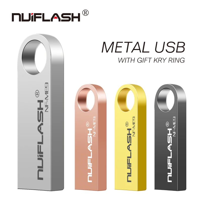 

Hot Sale Metal usb flash drive 32GB 64GB 128GB Pendrive 16gb 8gb pen drive waterproof U stick Memory Stick cle usb