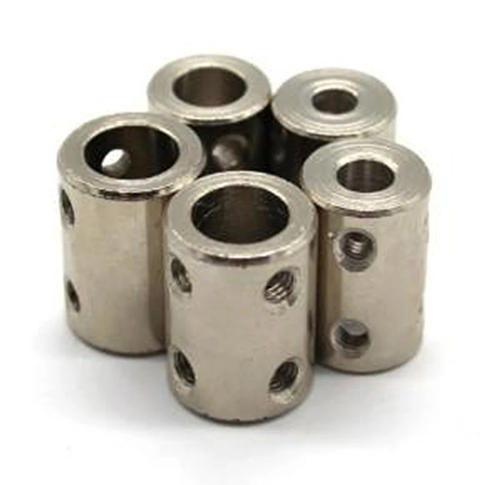 

4 / 5 / 6 / 8 / 10 mm RC Airplane Model Motor Jaw Steel Shaft Coupling Coupler Rigid Motor Connector