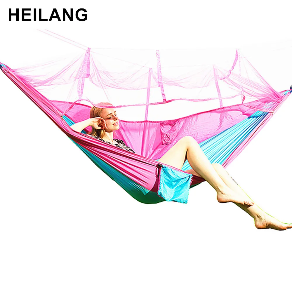 

Ultralight Bug Net Hammock Tent Mosquito Outdoor Backyard Hiking Backpacking Travel Camping Double Hamac Rede Hamaca Hangmat