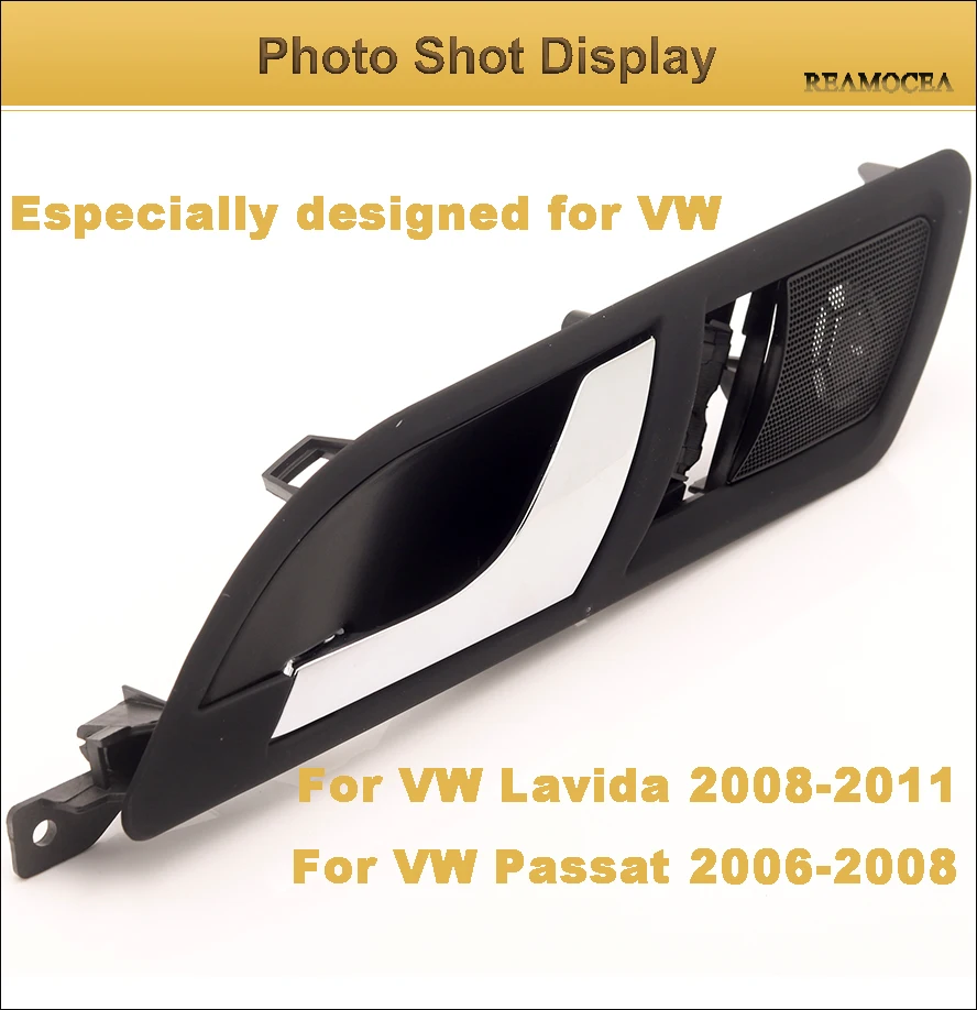 Reamocea 1Pc Rear Left Side Interior Door Handles Cover For Volkswagen VW Lavida 2008 2009 2010 2011 For Passat 2006 2007 2008  (11)