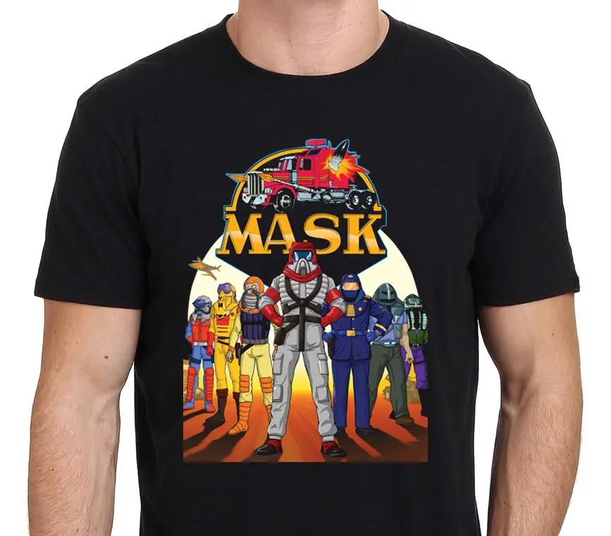 THE MASK Classic Vintage Cartoon Movie T Shirt SizeXS S M L XL XXLin