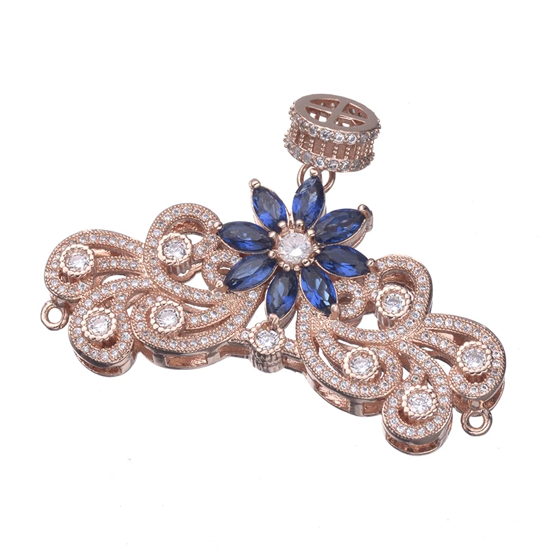 Luxury Fine Jewelry Making Supplies Top Quality Copper Metal Crystal