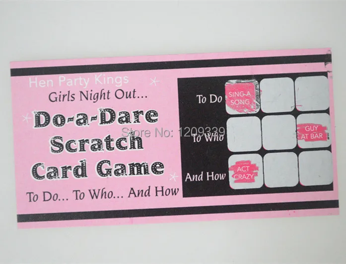 Hen Party S Night Out Bachelor Do A Dare Scratch Card Hen Party S Night Out Bachelor Do A Dare Scratch Card On Aliexpress Alibaba Group