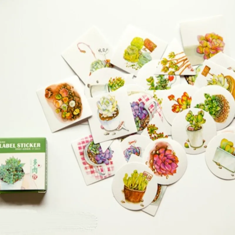 40 шт. декоративные бумажные наклейки для дневника 16 рисунков|sticker set|memo stickerssticker