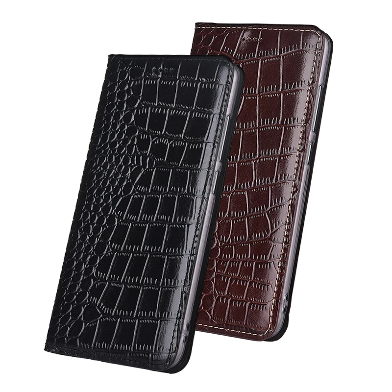 

YM08 Genuine Leather Magnetic Flip Phone Case For Google Pixel 2(5.0') Phone Case For Google Pixel 2 Flip Case