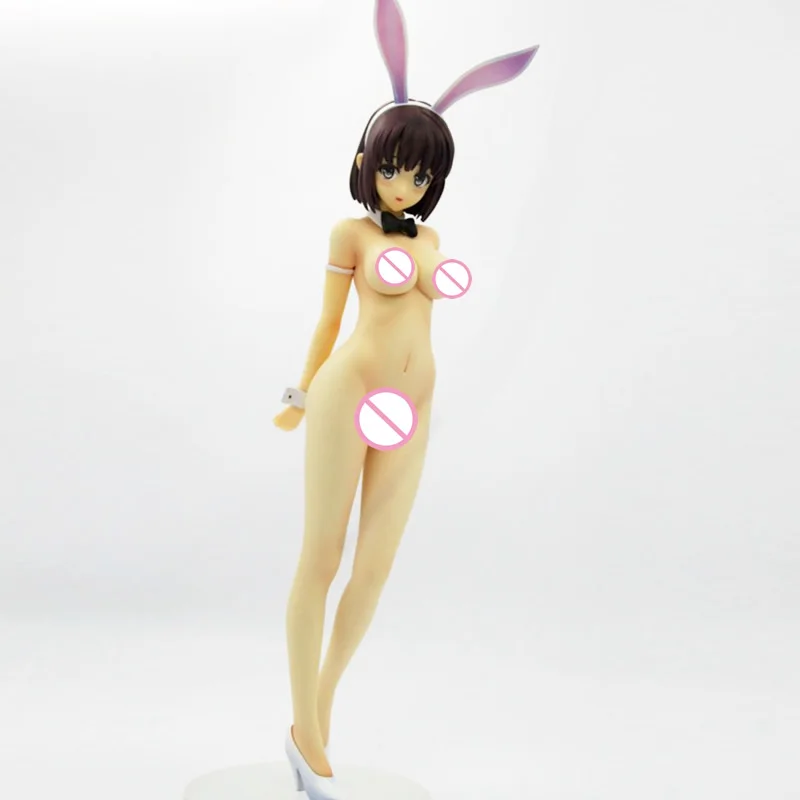 

1/4 B-STYLE action figure Saekano How to Raise a Boring Girlfriend Flat Megumi Kato Bunny Sexy Naked Anime Collection GK Model