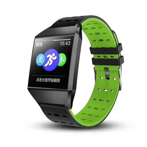 Longet умные часы W1C монитор сердечного ритма фитнес-трекер часы Bluetooth монитор сна спортивные часы для iOS Android pk fitbits - Цвет: green