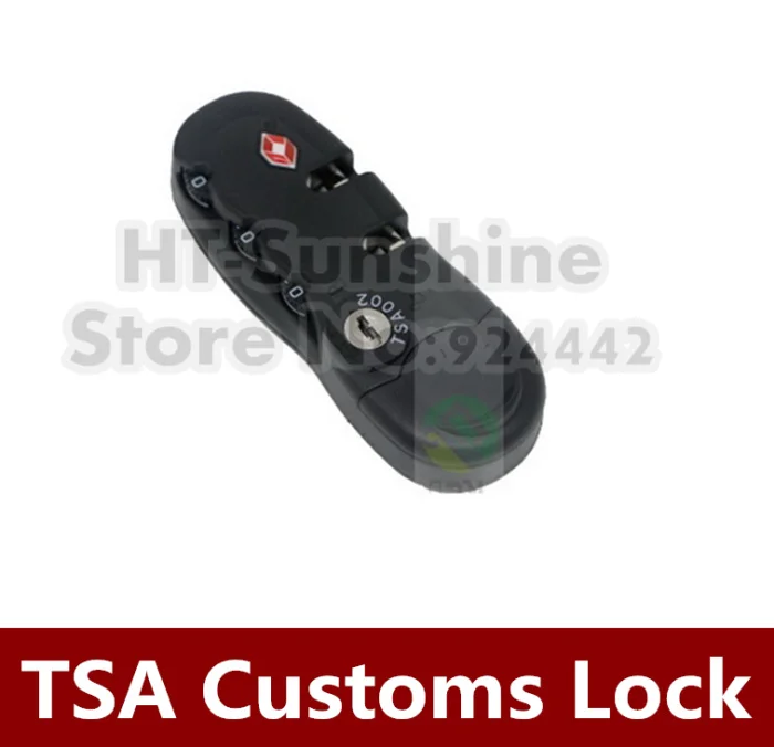 

3PCS/LOT TSA002 Luggage Locks Security 3 Digit combination Password travel luggage lock padlock Suitcase