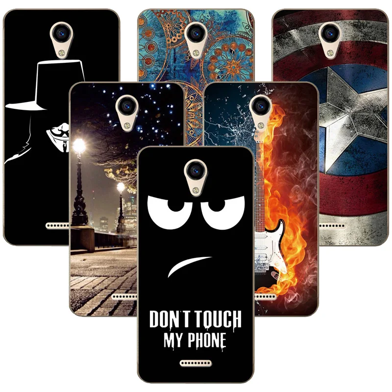 

For BQ BQ-5057 Strike 2 Case Phone Back Cover Painted Cases For BQ 5057 BQ5057 5.0" Cover Protection Shell Back Case Capa