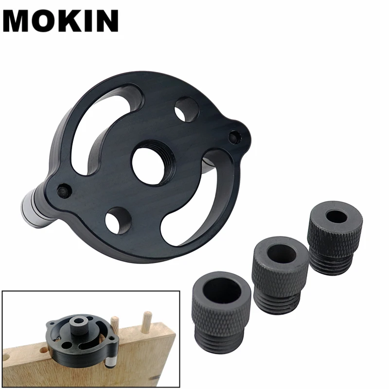6/8/10mm Vertical Pocket Hole Jig Self Centering Dowelling Jig Hole