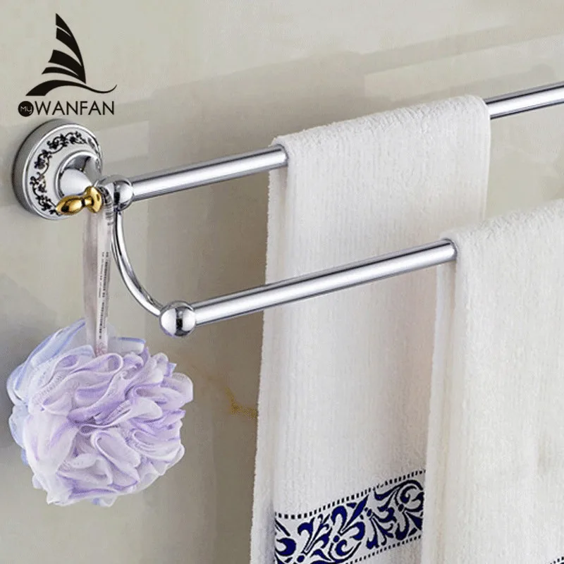 Buy 60CM Towel Bars Chrome Finish Metal Material 2