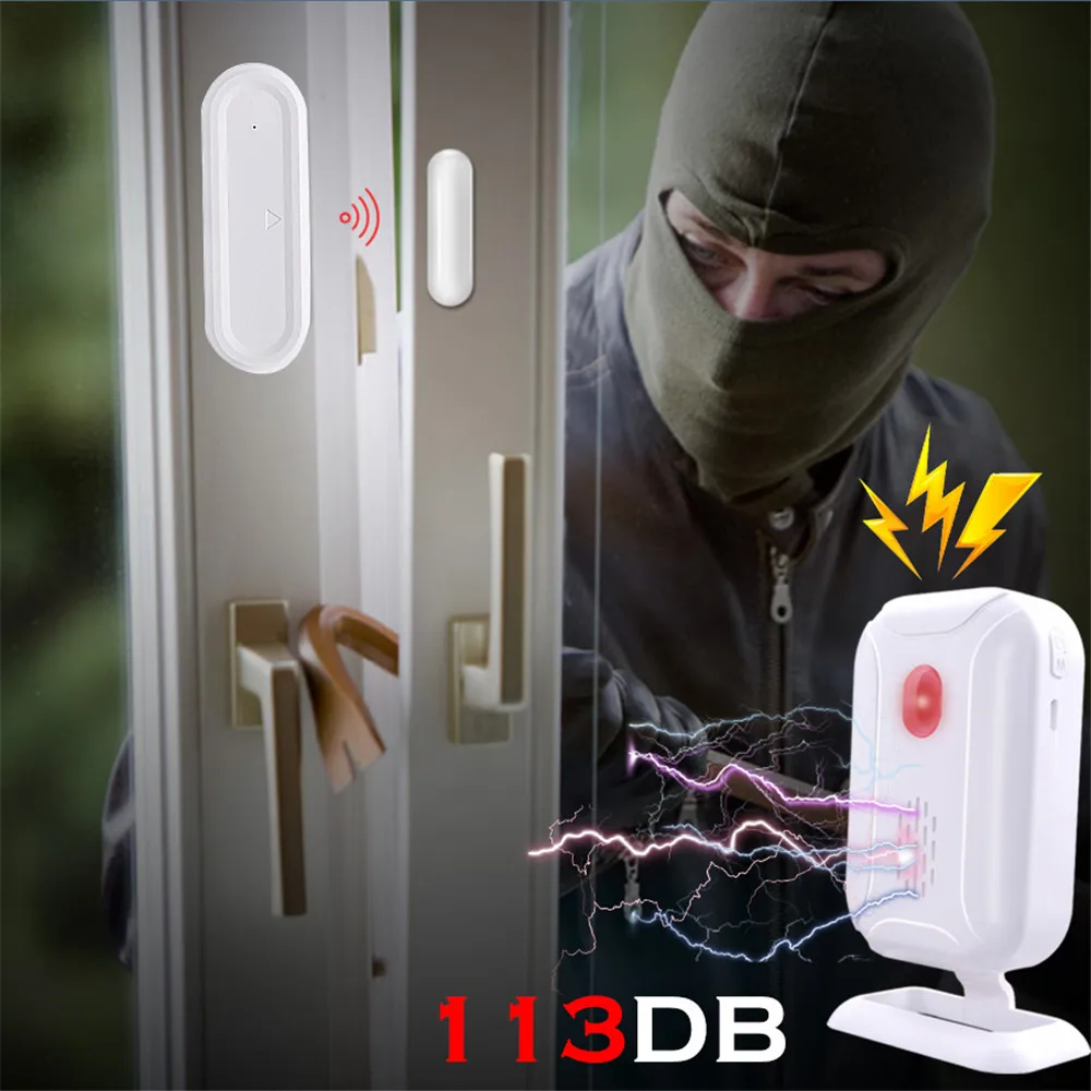 SMATRUL Wireless Doorbell Welcome IR Infrared motion sensor Alarm 280M range home shop Door Bell Magnetic Chime night light Deaf 3